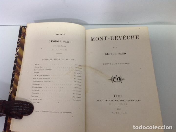 Libros antiguos: MONTREVECHE PAR GEORGE SAND 1861 - Foto 2