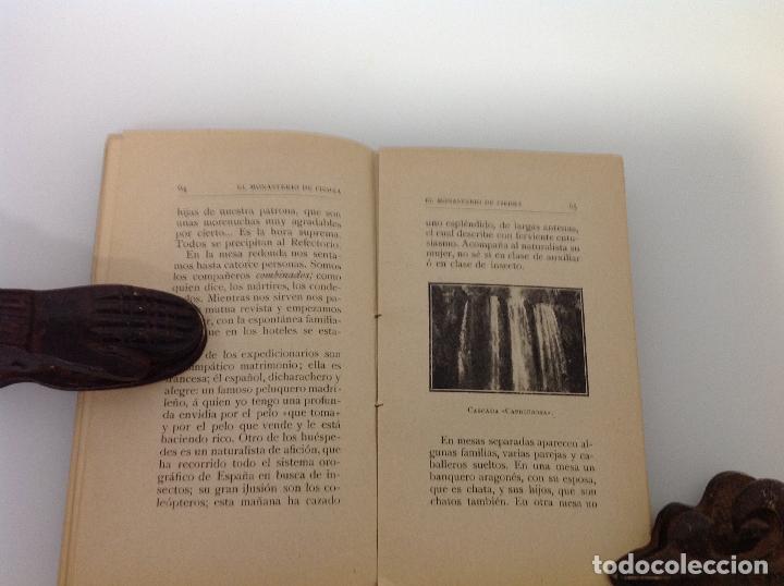Libros antiguos: LEON ROCH EL MONASTERIO DE PIEDRA APUNTES PARA UNA EXCURSION 1911 - Foto 6