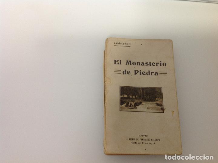 Libros antiguos: LEON ROCH EL MONASTERIO DE PIEDRA APUNTES PARA UNA EXCURSION 1911 - Foto 1
