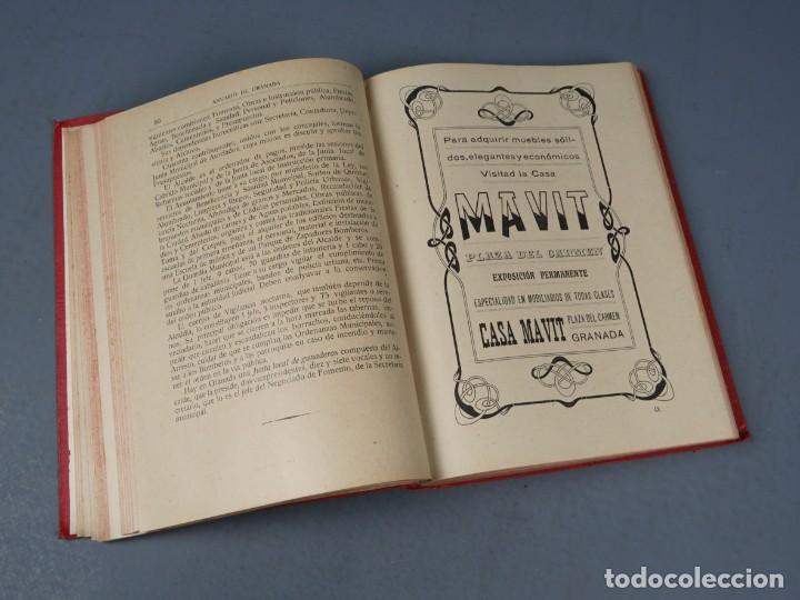 Libros antiguos: ANUARIO DE GRANADA 1917 - LUIS SECO DE LUCENA - Foto 6