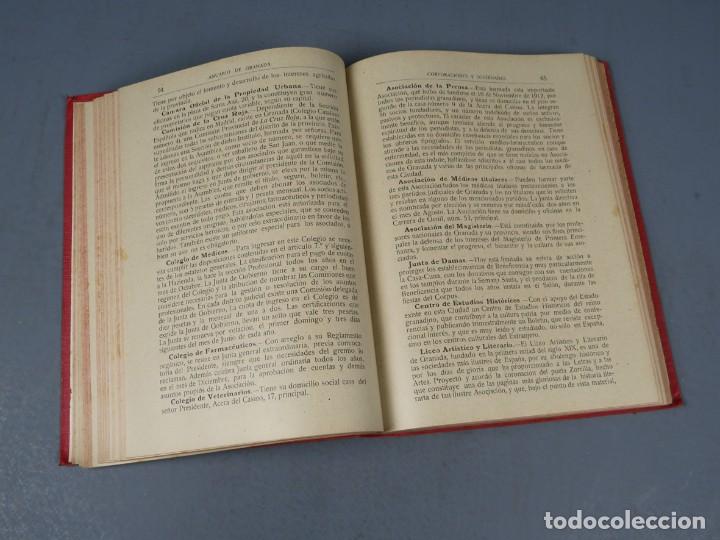 Libros antiguos: ANUARIO DE GRANADA 1917 - LUIS SECO DE LUCENA - Foto 8