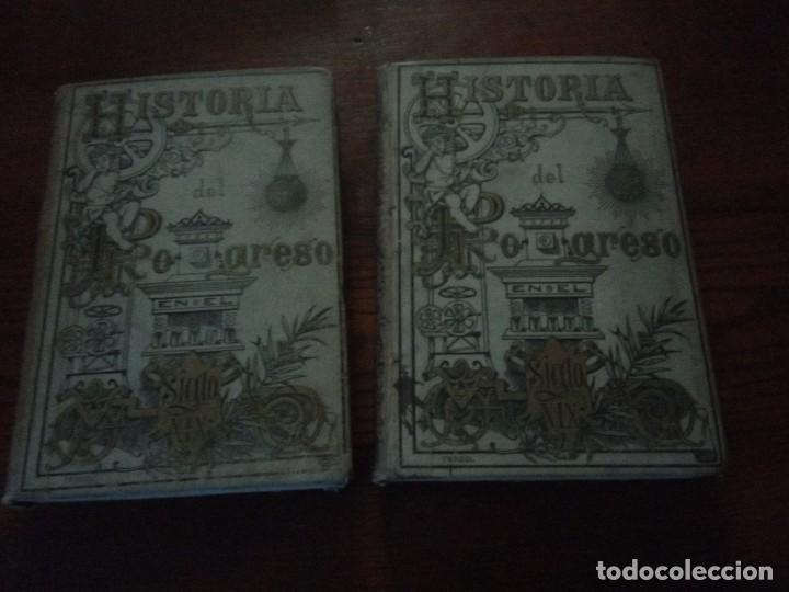 Libros antiguos: Historia del progreso en el siglo XIX .-Santander y G&oacute;mez. - Foto 1
