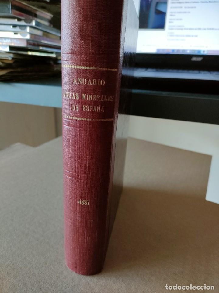 Libros antiguos: ANUARIO AGUAS MINERALES DE ESPA&Ntilde;A 1887 - Foto 1
