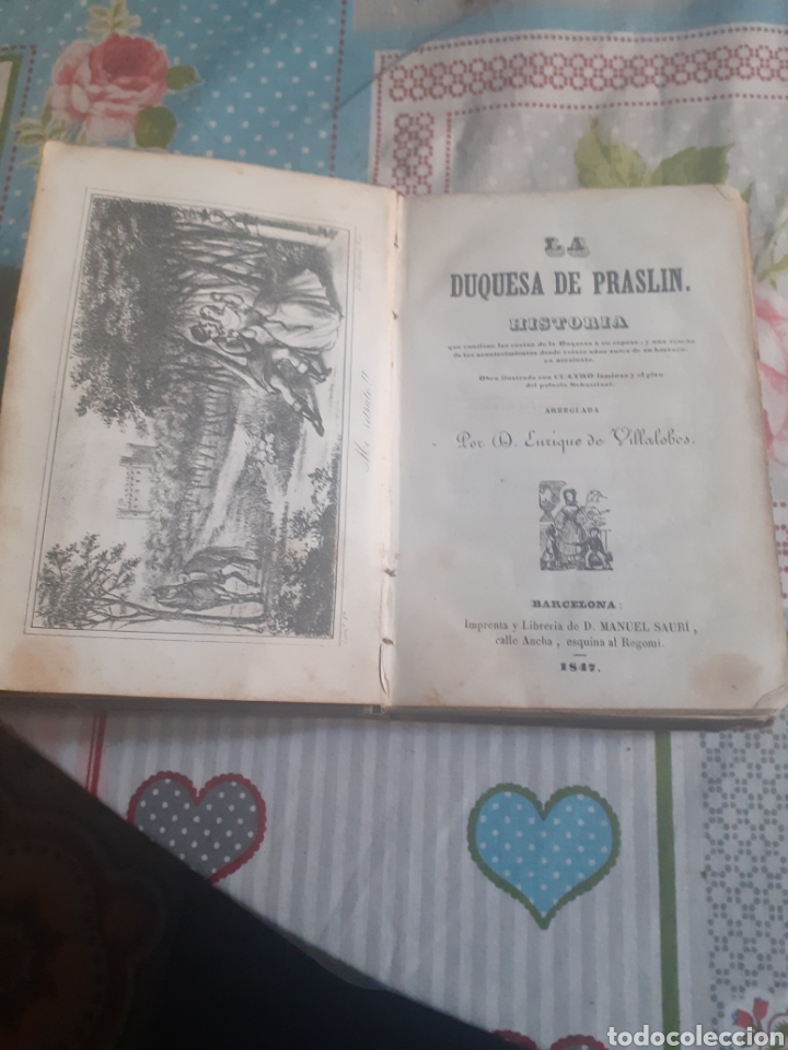 Libros antiguos: La duquesa de praslin Barcelona 1847 - Foto 2