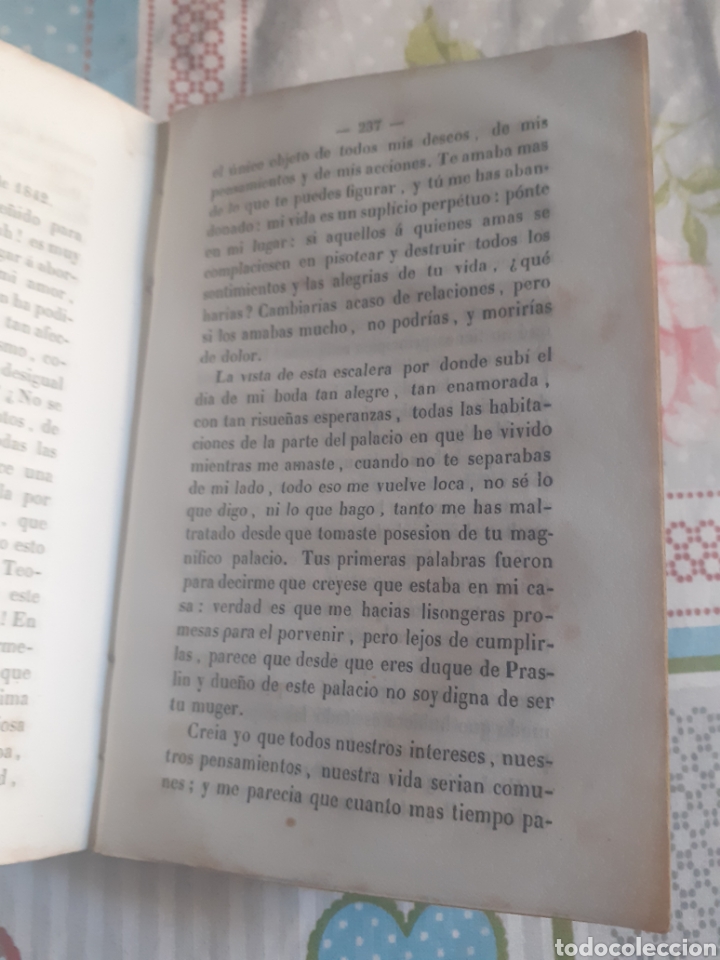 Libros antiguos: La duquesa de praslin Barcelona 1847 - Foto 4