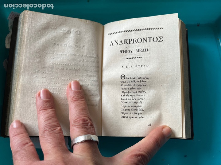 Libros antiguos: Op&uacute;sculos griegos 1829 - Foto 10