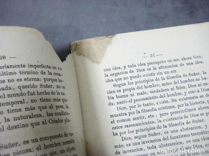 Libros antiguos: EL DIOS DE SU&Ntilde;ER Y CAPDEVILA. DON NICOLAS MAR&Iacute;A SERRANO. MADRID 1869 - Foto 4