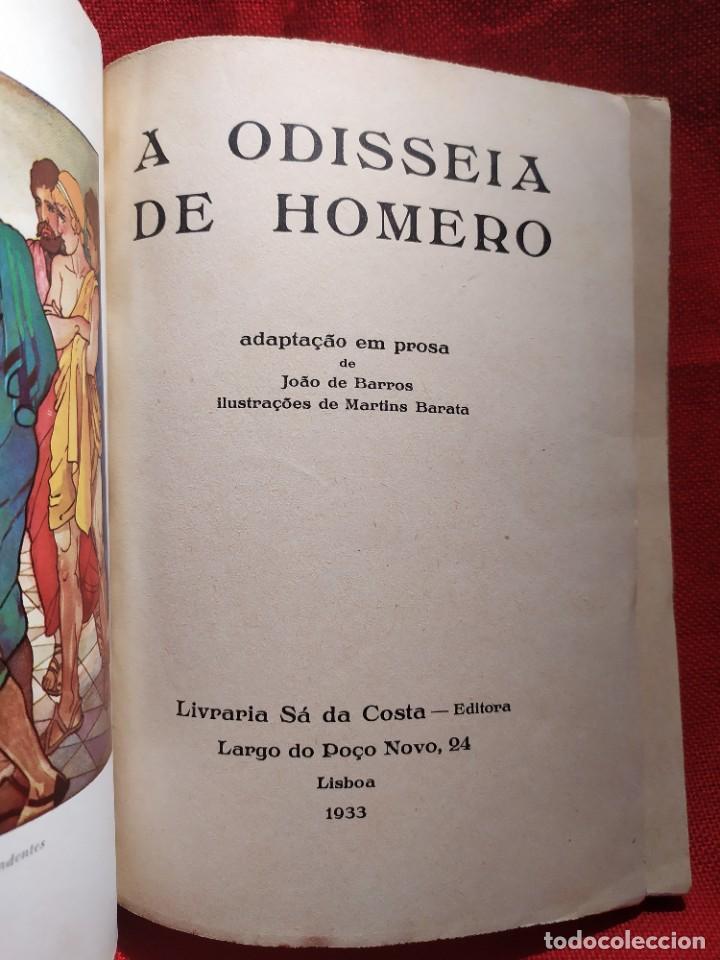 Libros antiguos: 1933. A Odisseia. - Foto 3