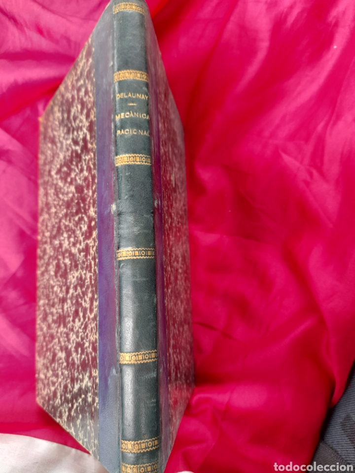 Libros antiguos: APUNTES DE MEC&Aacute;NICA RACIONAL, libro de 1895 - Foto 3