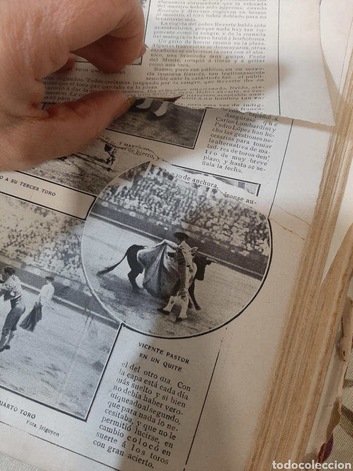 Libros antiguos: LOS TOROS - Foto 8