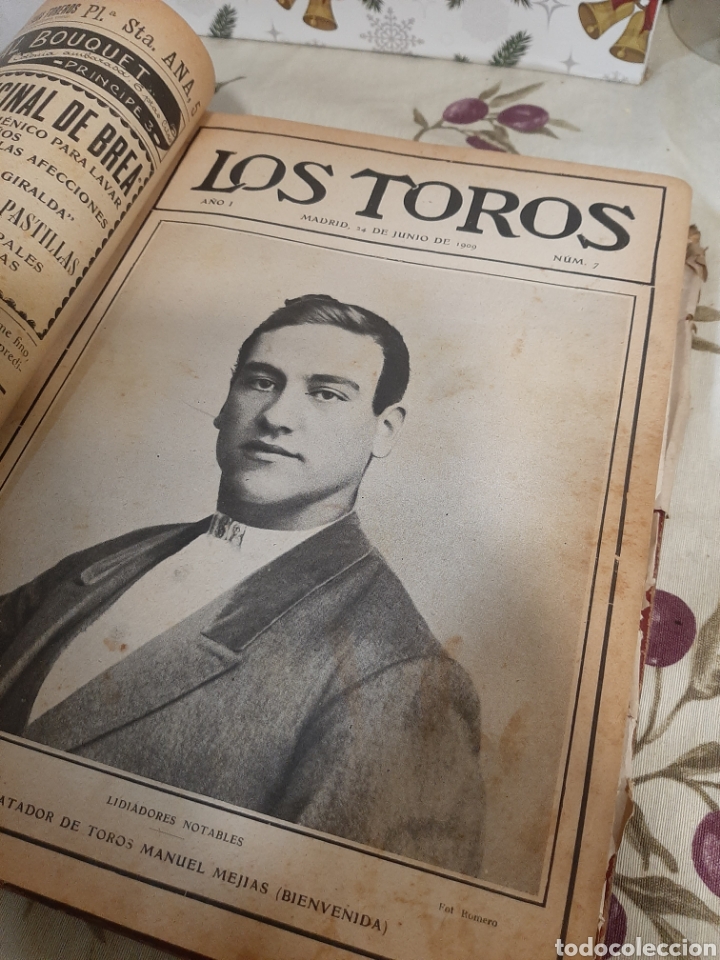 Libros antiguos: LOS TOROS - Foto 10