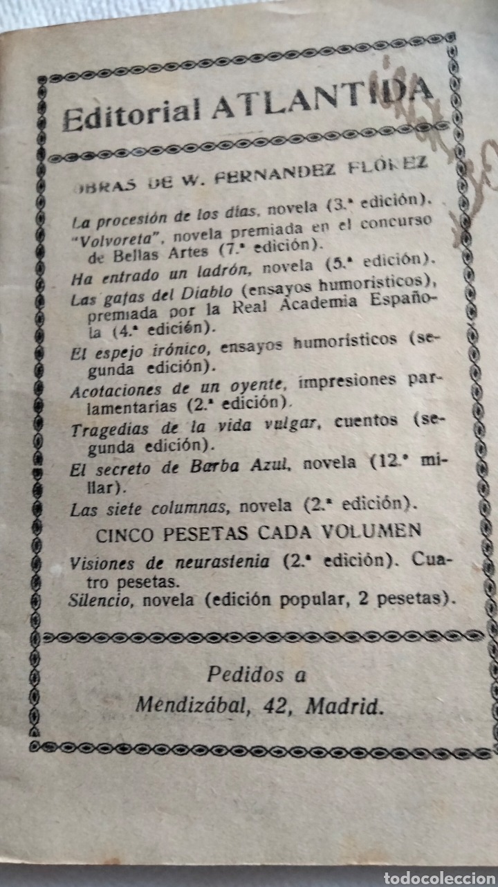 Libros antiguos: EL SANTO QUE SE CONDEN&Oacute;. .A. Vidal y planas - Foto 3