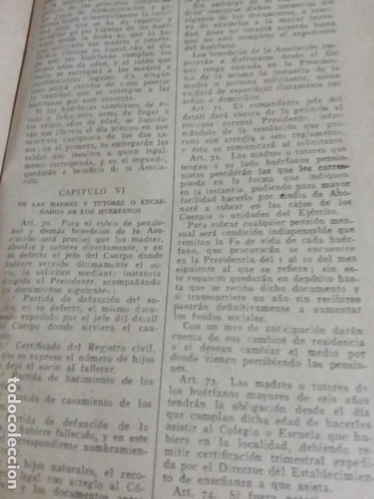Libros antiguos: Coleccion legislativa del ej&eacute;rcito.1930. - Foto 9