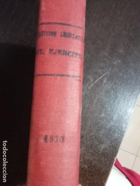 Libros antiguos: Coleccion legislativa del ej&eacute;rcito.1930. - Foto 1