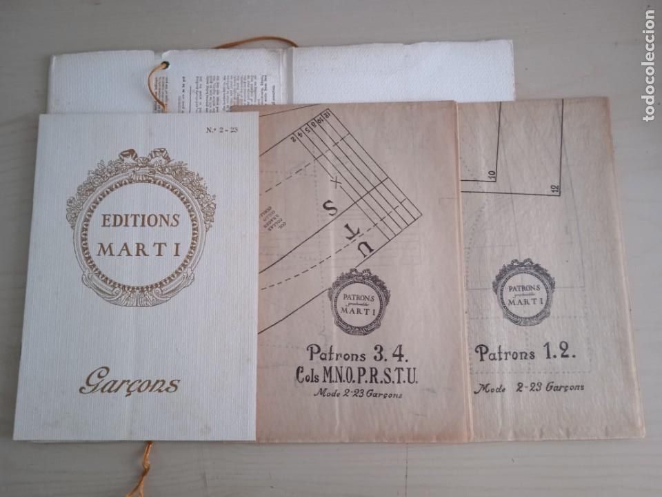 Libros antiguos: Patrons Graduables Mart&iacute;. - Foto 3
