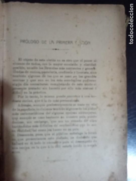 Libros antiguos: El cocinero Espa&ntilde;ol, Valencia 1911. - Foto 2