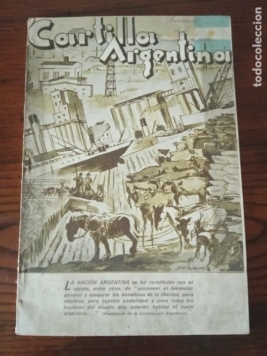 Libros antiguos: Cartilla Argentina.1933. - Foto 1