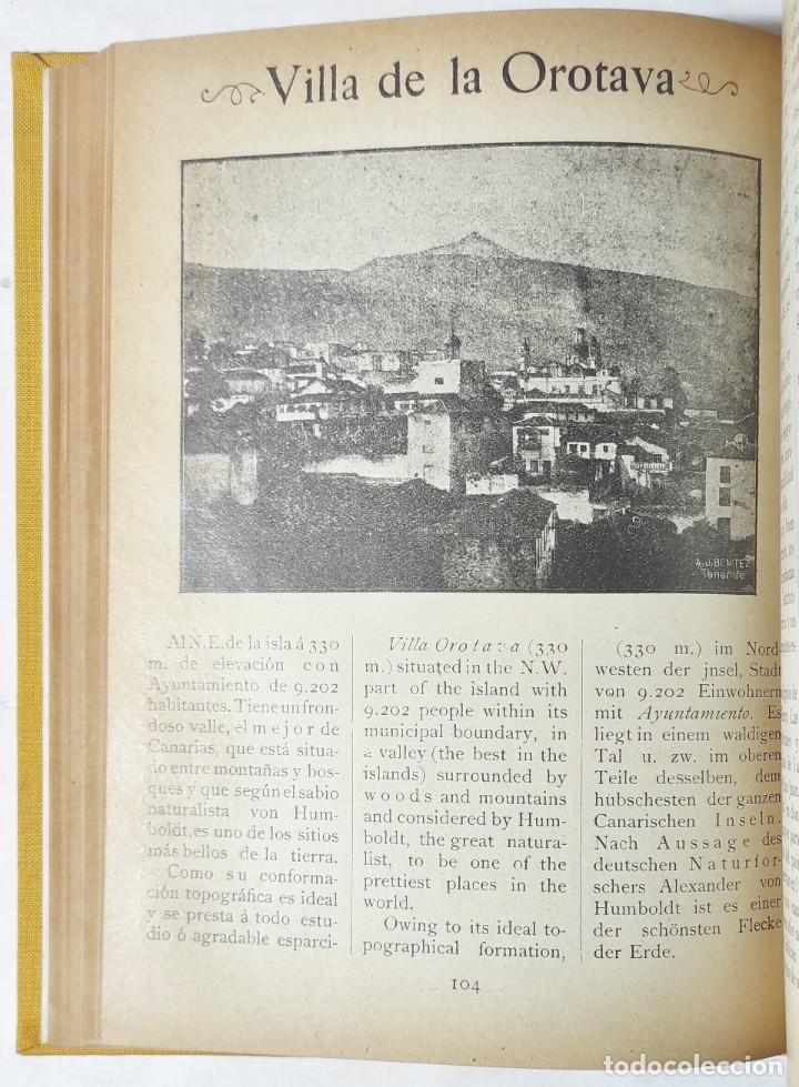 Libros antiguos: ABC DE LAS ISLAS CANARIAS. 1913. - Foto 5
