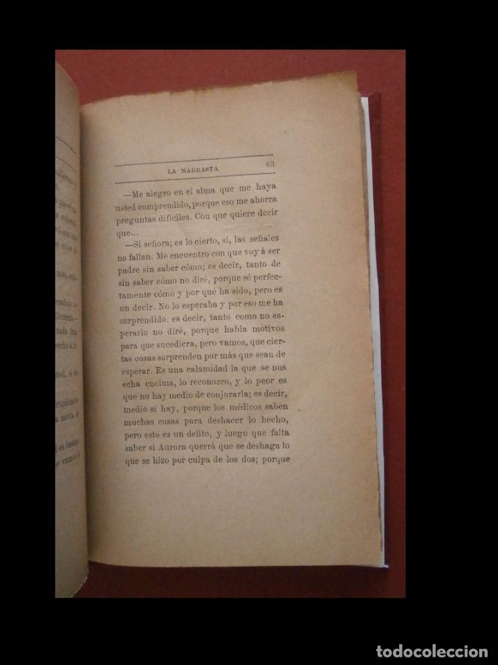 Libros antiguos: La madrastra. Novela original. Manuel Cubas - Foto 3