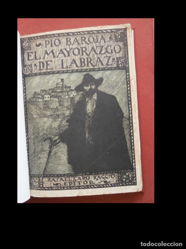 Libros antiguos: El mayorazgo de Labraz. Pio Baroja - Foto 1