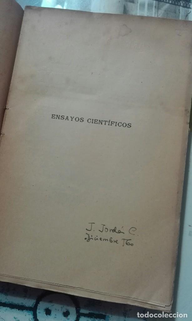 Libros antiguos: Herbert SPENCER. Ensayos cientificos. 1908 - Foto 3