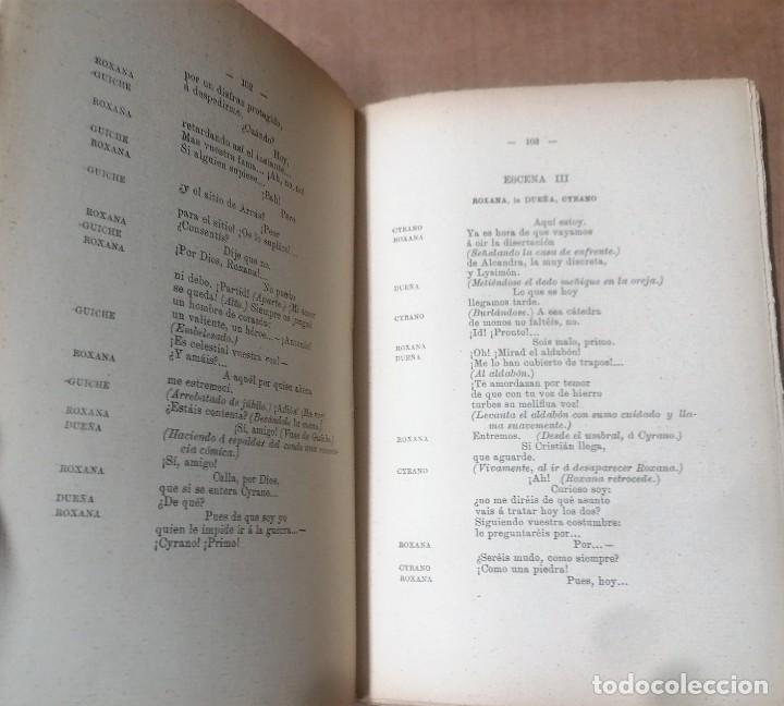 Libros antiguos: E. Rostand, Cyrano de Bergerac, Barcelona, 1909 - Foto 6