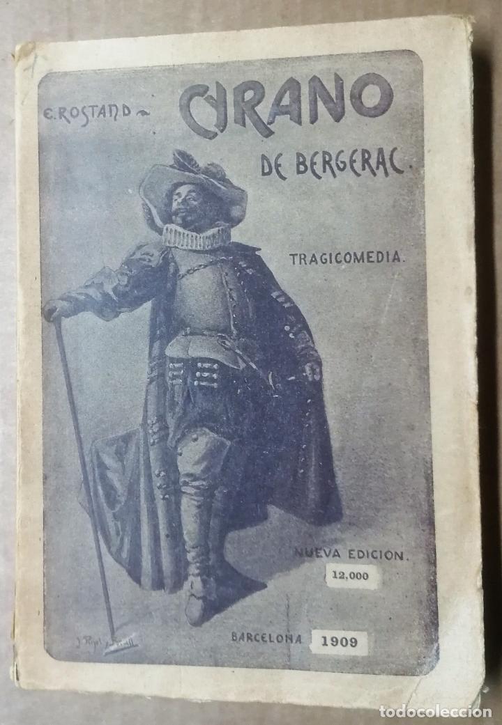 Libros antiguos: E. Rostand, Cyrano de Bergerac, Barcelona, 1909 - Foto 1