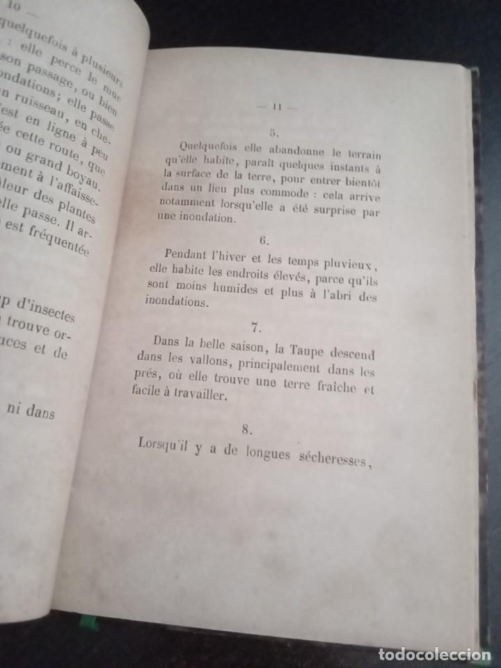 Libros antiguos: L  Art du Taupier.1856. - Foto 3