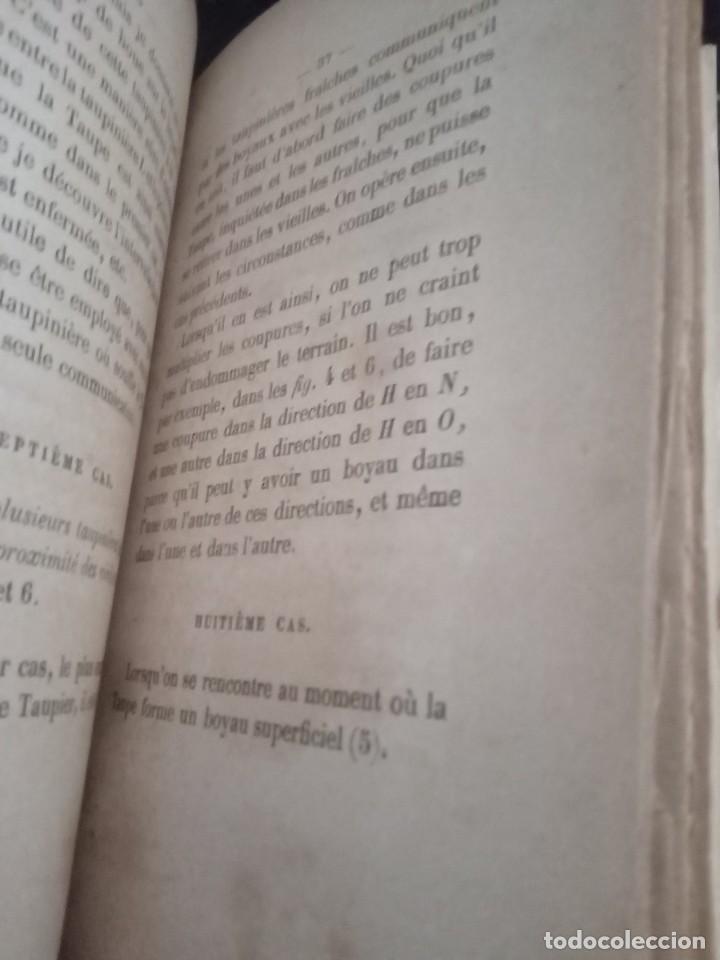 Libros antiguos: L  Art du Taupier.1856. - Foto 5