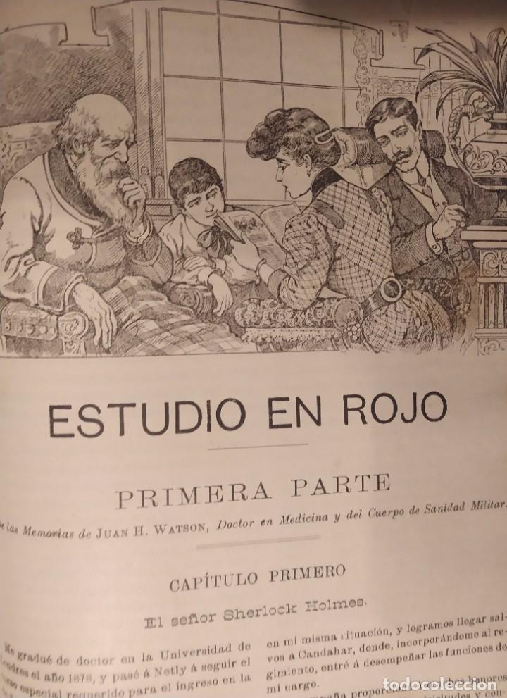 Libros antiguos: Novelas de Emilio Salgari y otros - Foto 4