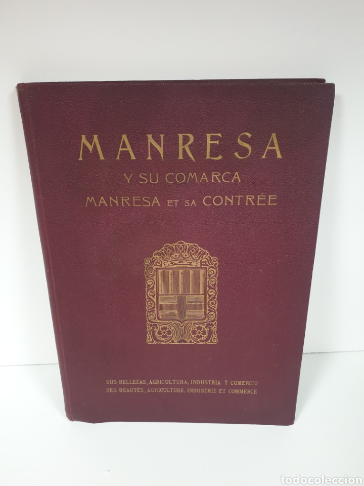 Libros antiguos: Libro manresa y su comarca - Foto 1