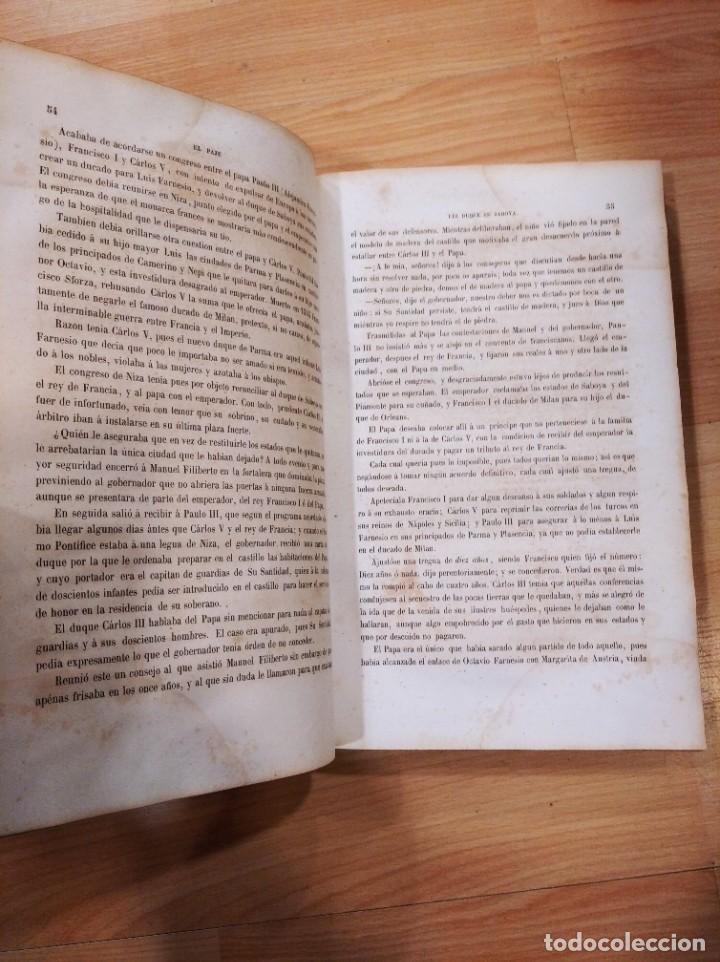 Libros antiguos: El paje del Duque de Saboya. Alejandro Dumas. 1862 - Foto 4