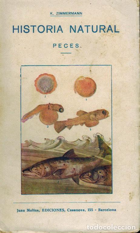 Libros antiguos: HISTORIA NATURAL TOMO X PECES - Foto 1