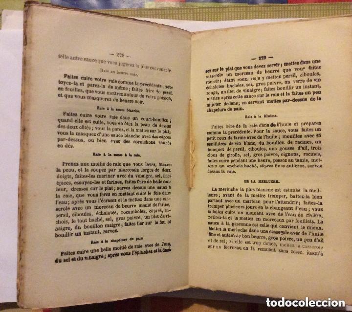 Libros antiguos: NOUVEAU MANUEL DE LA CUISINIERE BOURGEOISE .PARIS - Foto 3