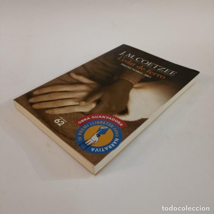 Libros antiguos: Ledat de ferro - J. M. Coetzee - Foto 2