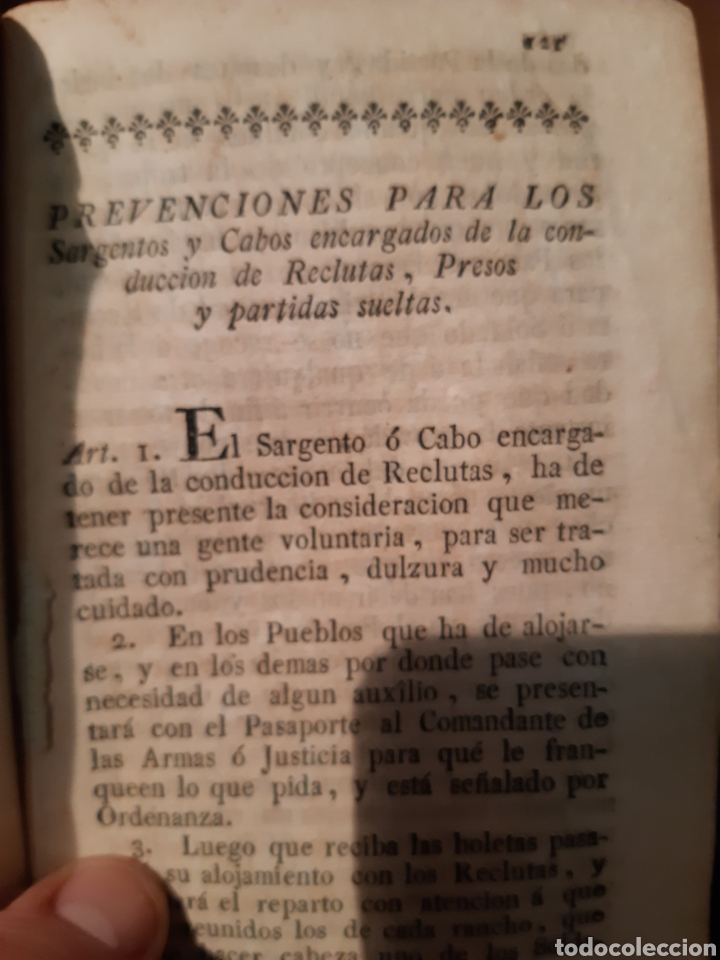 Libros antiguos: Libro militar 1818 - Foto 8