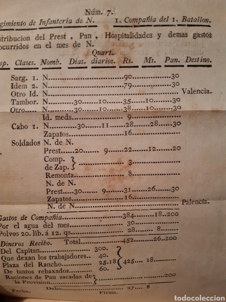 Libros antiguos: Libro militar 1818 - Foto 10