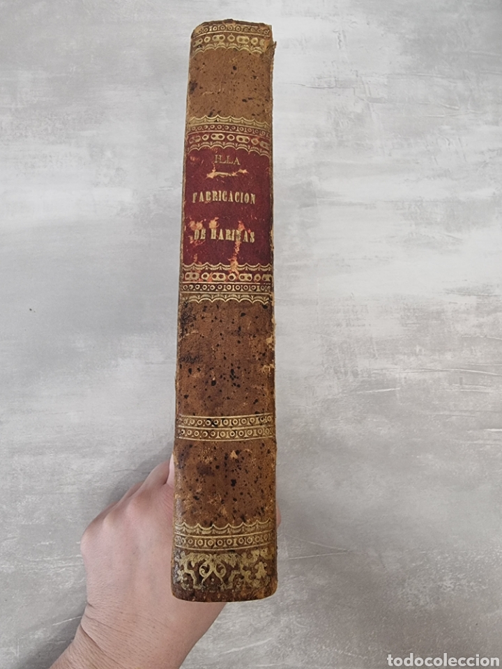 Libros antiguos: TRATADO PR&Aacute;CTICO DE LA FABRICACI&Oacute;N DE HARINAS - Foto 1