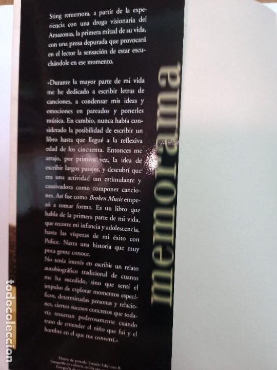 Libros antiguos: Sting. Biografia SA8665 - Foto 3
