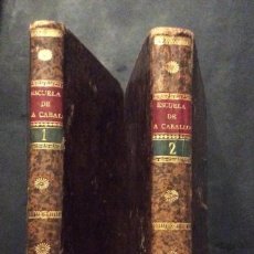 Libros antiguos: - ESCUELA DE A CABALLO POR FRANCISCO ROBICHON ,MADRID 1787. Lote 325300888