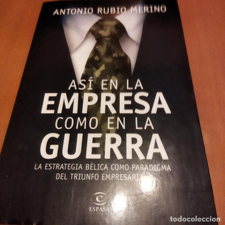 Libros antiguos: As&iacute; en la empresa como en la guerra - Foto 1