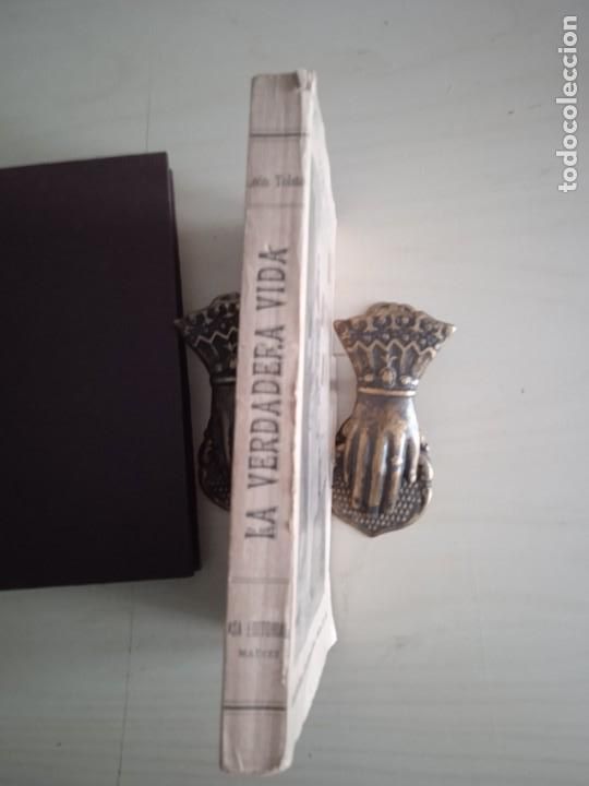Libros antiguos: La verdadera vida. Le&oacute;n Tolstoi - Foto 2