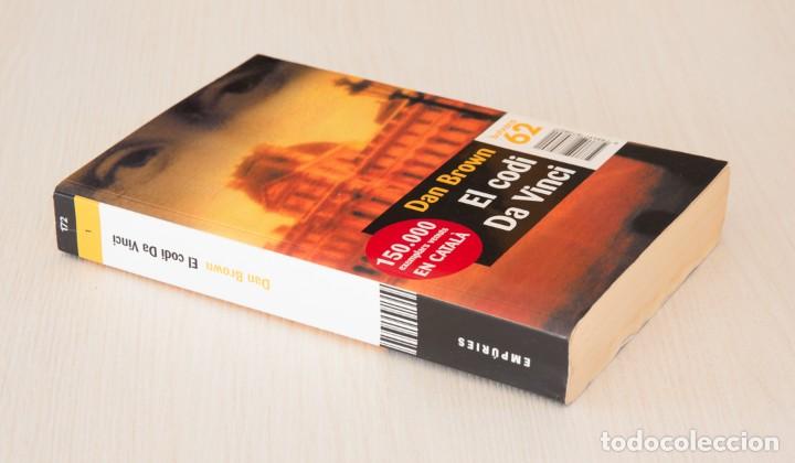 Libros antiguos: El codi Da Vinci. Dan Brown - Foto 2