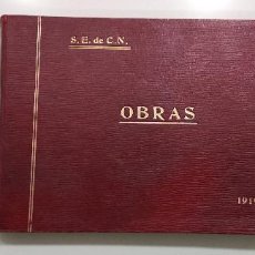 Libros antiguos: SOCIEDAD ESPAÑOLA DE CONSTRUCCION NAVAL. OBRAS. 1919. REINOSA, SESTAO, FERROL, CÁDIZ, CARTAGENA. Lote 326184463