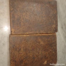 Libros antiguos: CH 381 MORAL UNIVERSAL O DEBERES DEL HOMBRE. TOMO 3 Y 2. OLBACH. 1821
