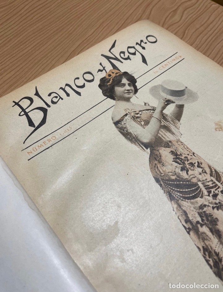 Libros antiguos: Blanco y Negro 1911 (Tomo I - De Enero a Junio) - Foto 3