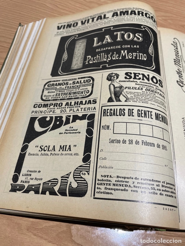 Libros antiguos: Blanco y Negro 1911 (Tomo I - De Enero a Junio) - Foto 4