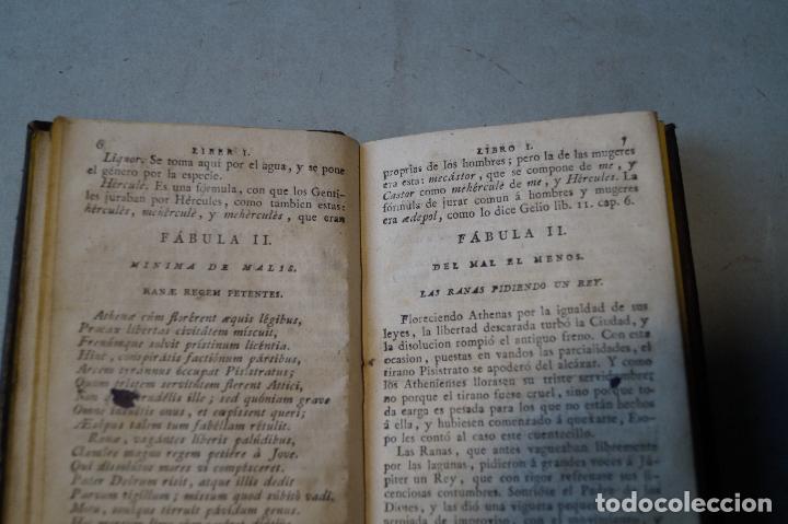 Libros antiguos: FABULAS DE PHEDRO. 1817 - Foto 3
