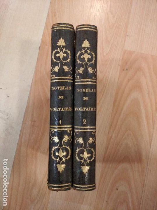 Libros antiguos: Novelas de Voltaire. 2 vol&uacute;menes. 1836 - Foto 1