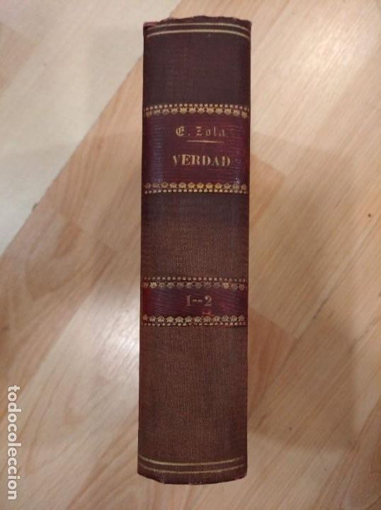 Libros antiguos: Verdad. Zola. Tomo segundo. 1903 - Foto 1